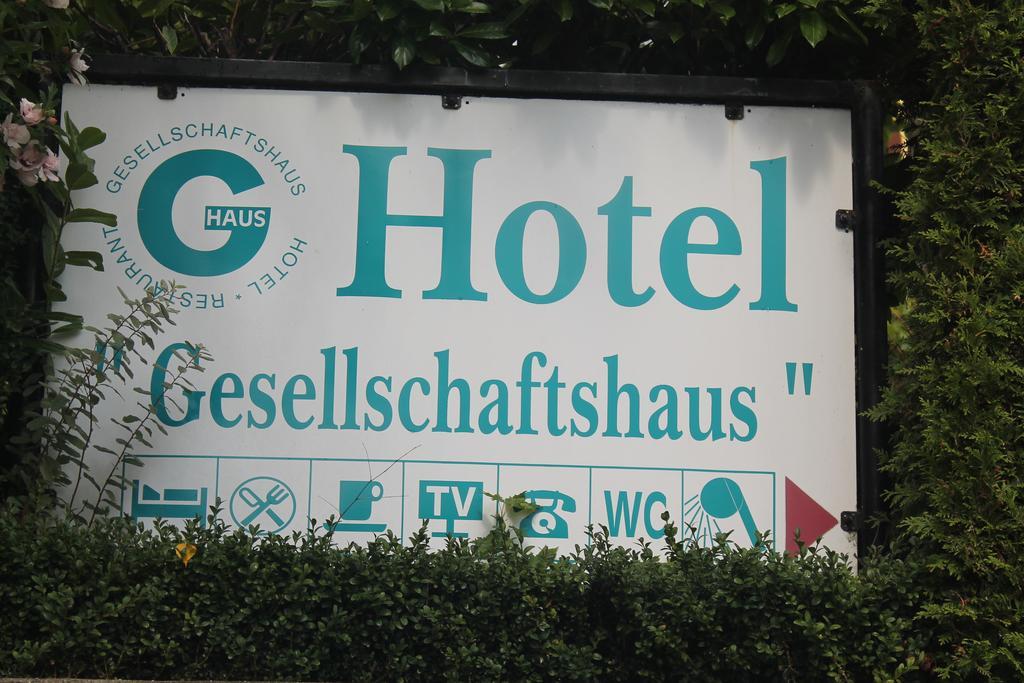 Hotel Gesellschaftshaus Bergen Auf Rugen Eksteriør billede